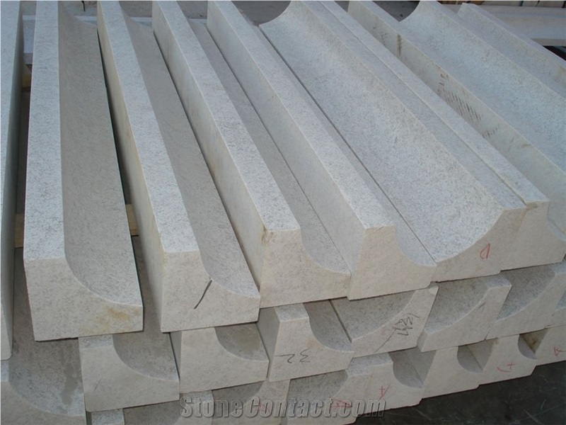 Pearl White Column, Pearl White Granite Column