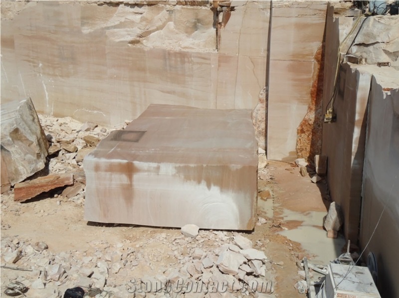 Jodhpur Pink Sandstone Blocks