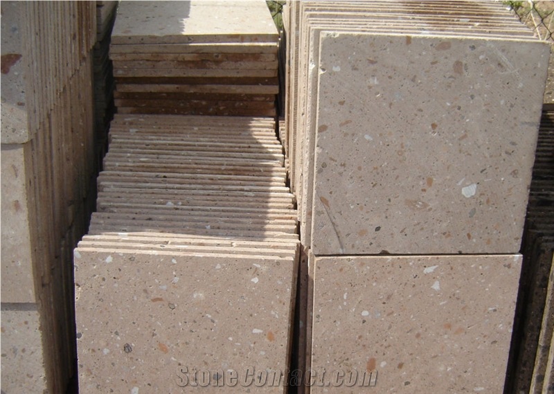 Cantera Rojo Tagui, Cantera Roja Machine Cut , Honed Tiles