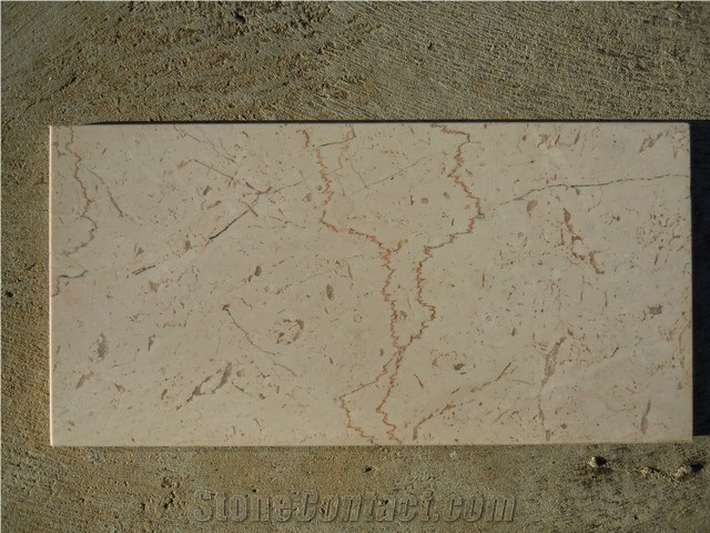 Apricena Filettato, Apricena Filetto Limestone Slabs