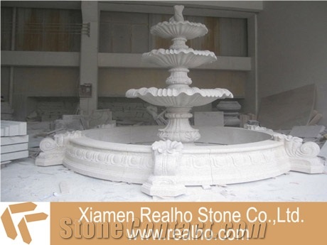 Nature Stone Fountain, Grey Granite Fountain
