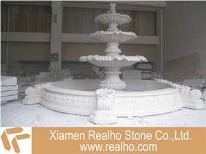 Nature Stone Fountain, Grey Granite Fountain