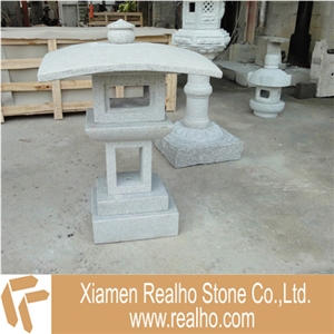 Nature Stone Lantern, Nature Stone Grey Granite Lantern