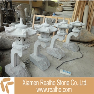 Nature Stone Lantern, Nature Stone Grey Granite Lantern