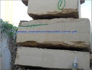 Indus Gold - Inca Gold Blocks, Pakistan Yellow Limestone