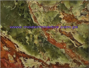 Multicolor Green Onyx Tiles