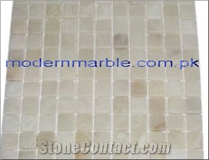 Pakistan White Onyx Mosaic