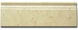 Sahara Sand Travertine Engraving Borders, Beige Travertine Borders