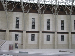 Pinczow, Poland Beige Limestone Slabs & Tiles