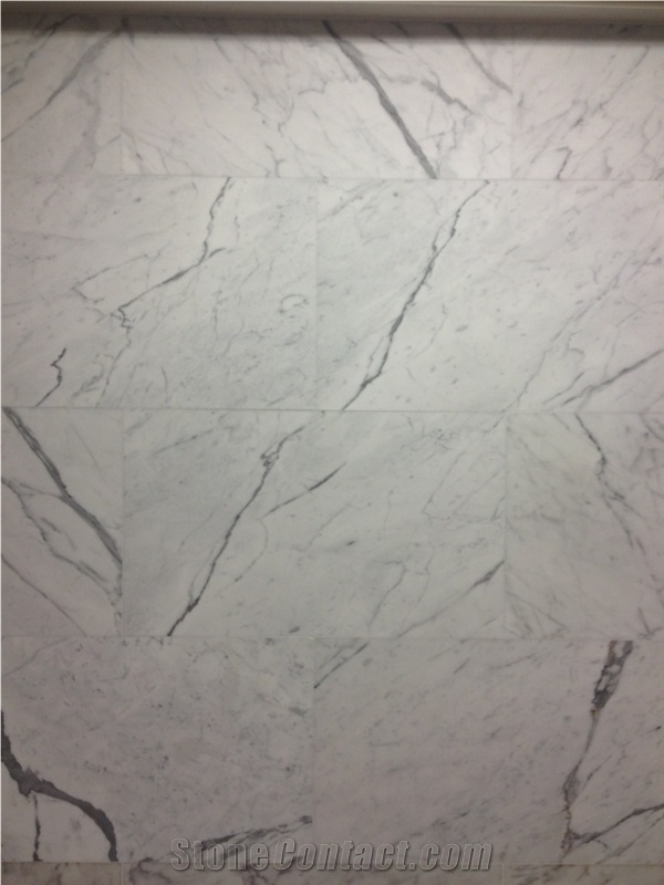 Statuary White Honed, Marble Slabs