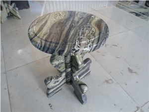 Dragon Jade Green Marble Table