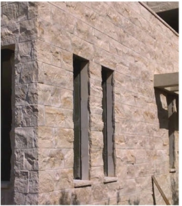 New Jerusalem Stone Split Face Without Chisel Mark, Yellow Limestone Building, Walling