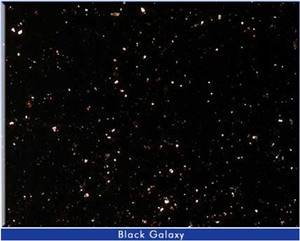 Black Galaxy Granite Slabs
