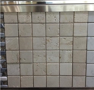 Beige Travertine Mosaic