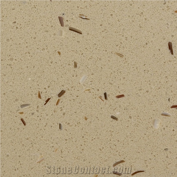 Cowry Yellow Engineered Stone