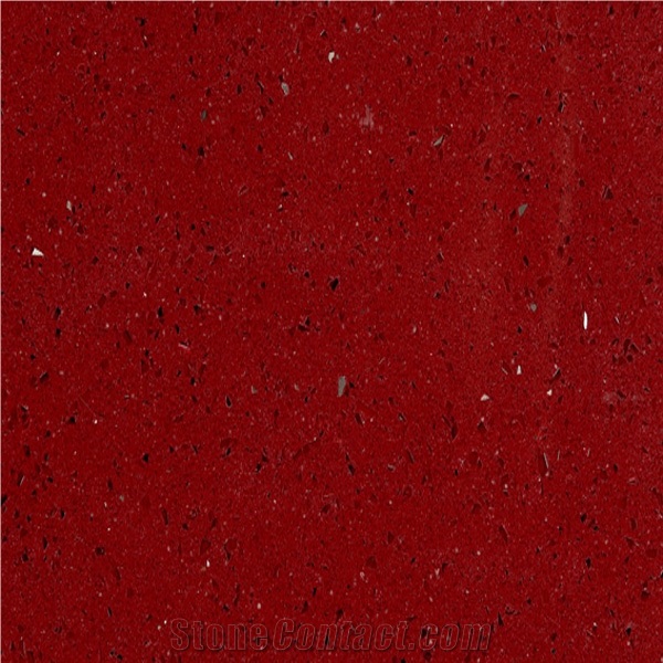 Silver Star-red Quartz Stone