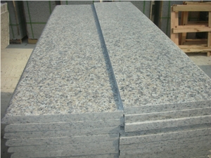 Tiger Skin White Step and Riser, Granite
