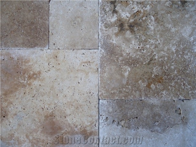Travertine Tumbled Pattern Set