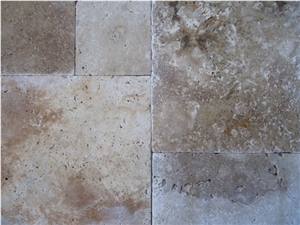 Travertine Tumbled Pattern Set