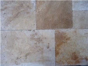 Travertine Tumbled Pattern Set
