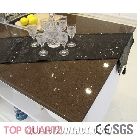 Brown Quartz Floor Tile