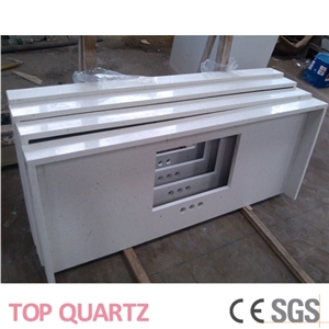 Polished Quartz Stone Countertop