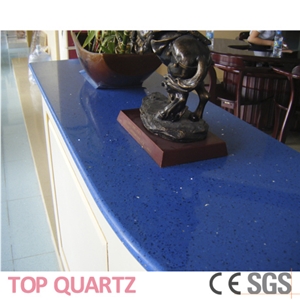 Stellar Blue Starlight Quartz Stone