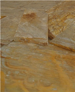 Yellow Gneiss Tiles