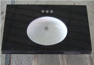 Cheap Shanxi Black Granite Vanity Top