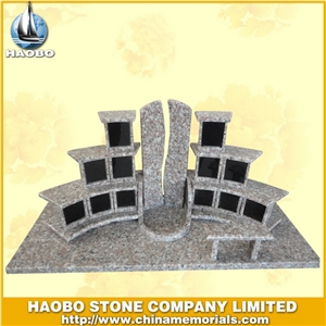 Pink Granite Mausoleum