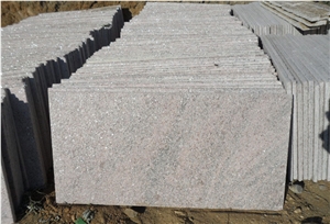 Pink Quartzite Flamed Surface
