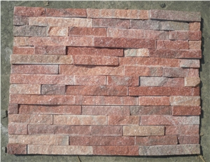 Red Quartzite Cultured Stone