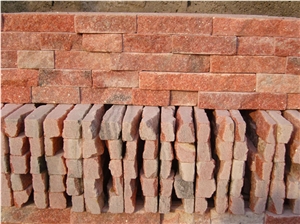 Red Quartzite Cultured Stone