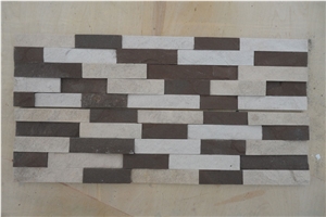 White and Coffee Sandstone Cultured Stone, Sanstone Sandstone Cultured Stone