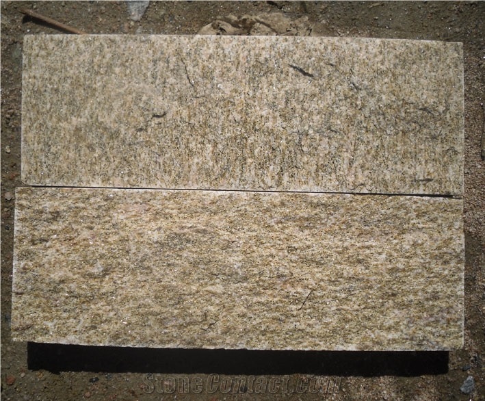 Yellow Quartzite Natural Surface