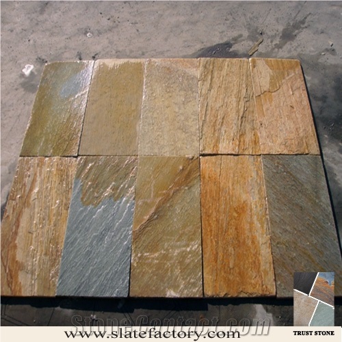 Quartzite Floor Tiles, Yellow Quartzite Tiles