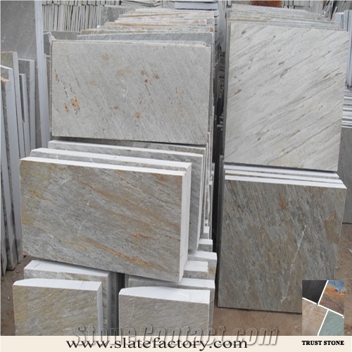 White Slate Tile