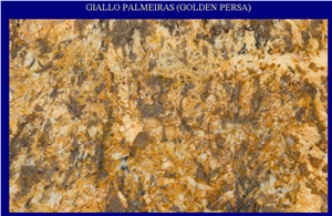 Golden Persa Blocks - Giallo Palmeiras, Golden Persa Granite Block