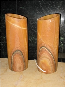 Onyx Craft-lamp, Yellow Onyx Home Decor