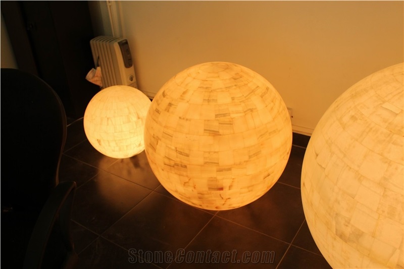 Onyx Craft-lamp, Yellow Onyx Home Decor