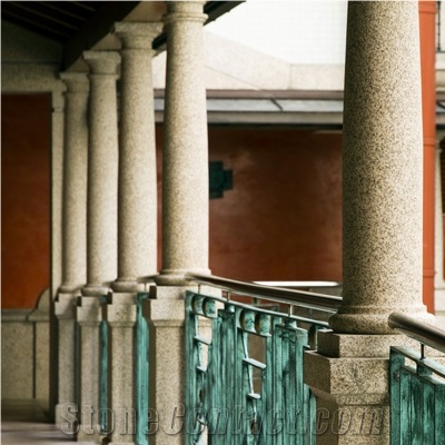 Grey Granite Columns