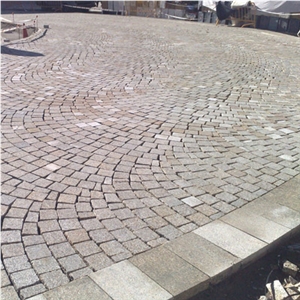 Granite Pavers, Crema Champan Beige Granite