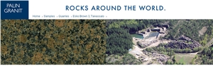 Esko Brown Granite Block, Finland Brown Granite