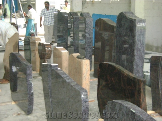 Orion Blue Granite Tombstones,Monuments