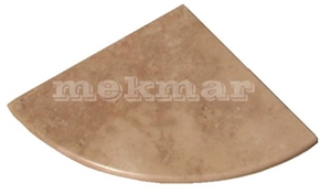 Travertine Soap Dish, Denizli Beige Travertine