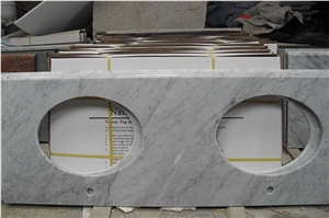Carrara White Vanity Top Carrara White Vanity Top