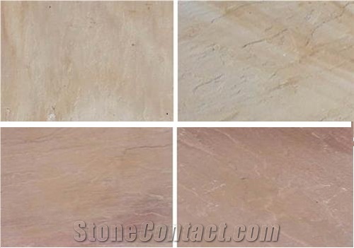 Brown Buff Honed, Buff Brown Sandstone Slabs