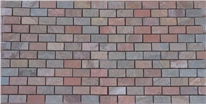 Copper Slate Stone Mosaic