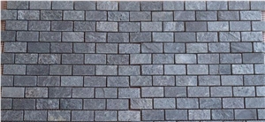 Grey Slate Stone Mosaic Tile, Silver Grey Slate