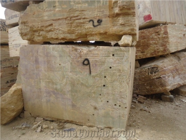 Dark Green Onyx Block